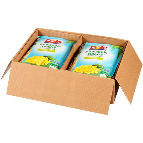 Dole Pineapple Tidbit, 81 Ounce -- 6 per case.