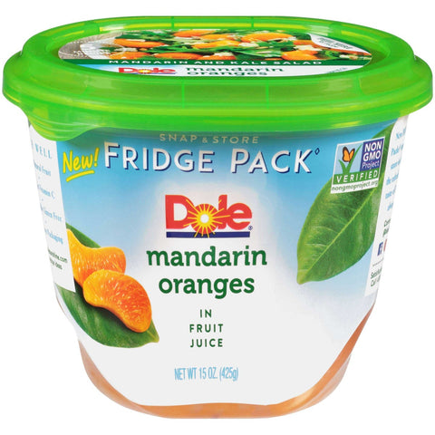 Dole Mandarin Orange In Juice, 15 Ounce -- 8 per case.