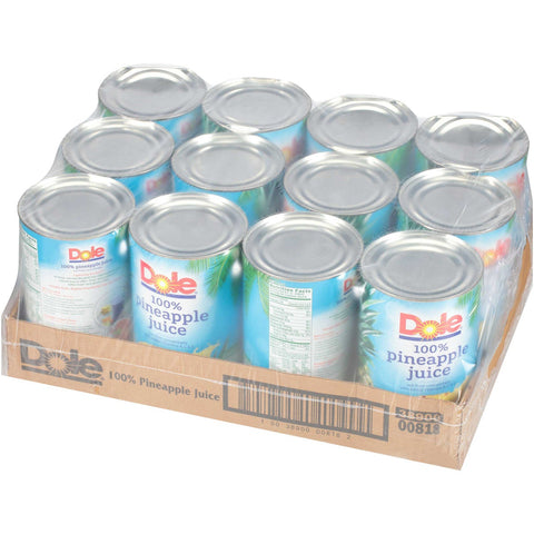 Dole Pineapple Juice, 46 Ounce -- 12 Per Case