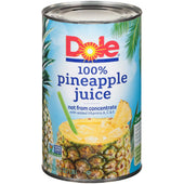 Dole Pineapple Juice, 46 Ounce -- 12 Per Case