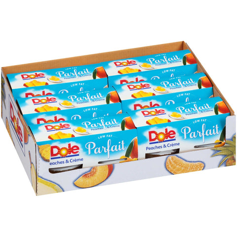 Dole Fruit Peach and Creme Parfait,17.2 Ounce -- 6 per case.
