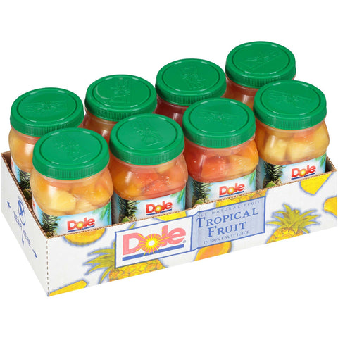 Dole Tropical Fruit in Juice, 23.5 Ounce Jar -- 8 per case.