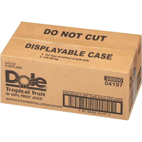Dole Tropical Fruit in Juice, 23.5 Ounce Jar -- 8 per case.