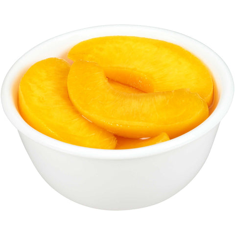 Dole Sliced Peaches In Fruit Juice, 23.5 Ounce Jar -- 8 per case.