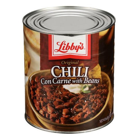 Libbys Chili Con Carne with Beans, 108 Ounce -- 6 per case