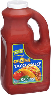 Ortega Taco Sauce 4 Case 1 Gallon