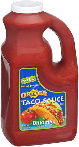 Ortega Taco Sauce 4 Case 1 Gallon