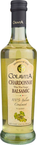 Colavita Chardonnay Balsamic Vinegar, 0.5 Liter -- 6 per case