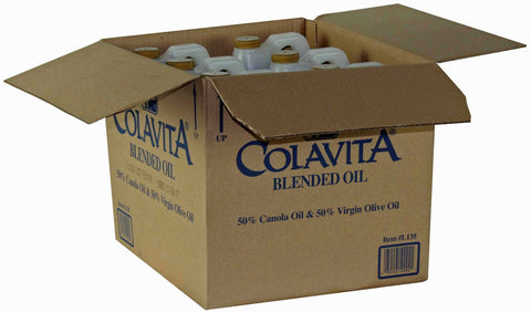 Colavita Oil Virgin Olive/Canola 50/50, 1 Gallon -- 6 Case