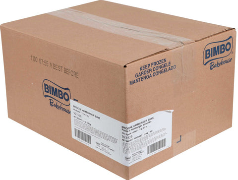 Bimbo Bakehouse Brioche Hamburger Bun -- 48 per case