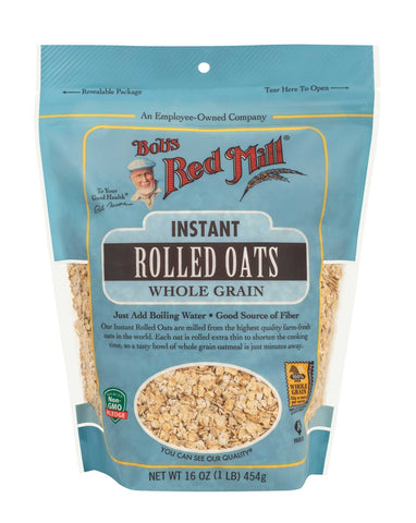 Bobs Red Mill Instant Rolled Oats, 32 Ounce -- 4 per case.