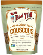 Bobs Red Mill Whole Wheat Pearl Couscous, 16 Ounce -- 4 per case