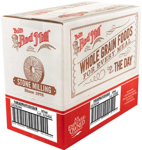 Bobs Red Mill 10 Grain Pancake and Waffle Mix, 24 Ounce -- 4 per case.
