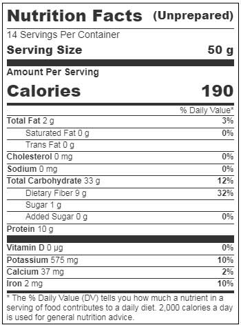 Bobs Red Mill Chickpeas, 25 Ounce -- 4 per case