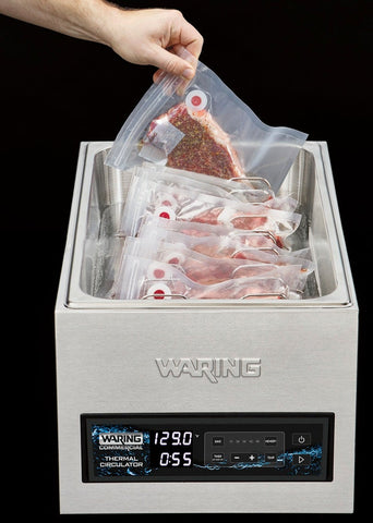 Waring Sous Vide Thermal Circulator Integrated Water Bath System, 25 Liter Capacity
