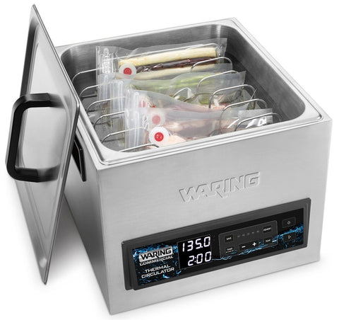 Waring Sous Vide Thermal Circulator Integrated Water Bath System, 16 Liter Capacity