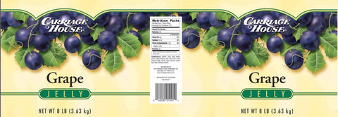 Jelly Carriage House Concord Grape 6 Case 10 Can