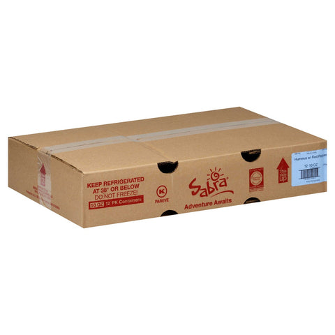 Sabra Roasted Red Pepper Hummus, 10 Ounce -- 12 per case.