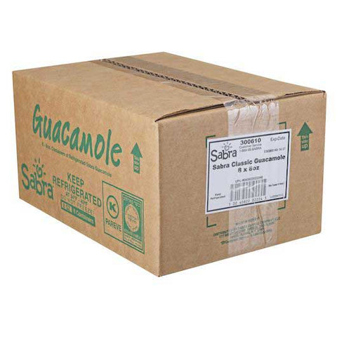 Sabra Classic Guacamole, 8 Ounce -- 8 per case