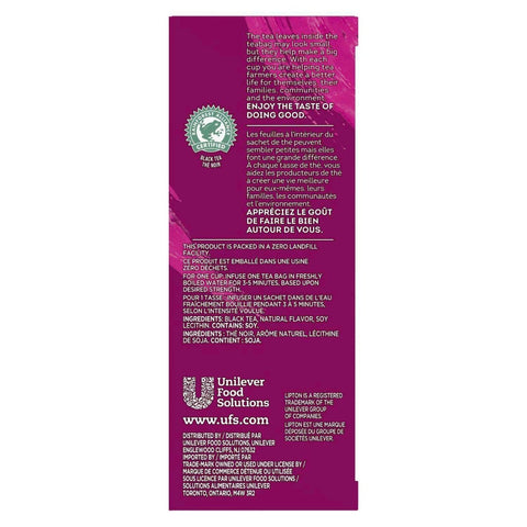 Lipton Earl Grey Enveloped Hot Tea Bags, 28 count -- 6 per case