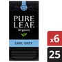Pure Leaf Organic Earl Grey Hot Tea Bags, 25 count per pack-- 6 packs per case