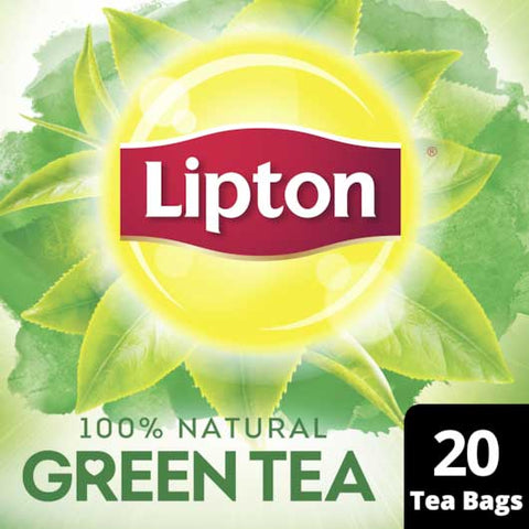 Lipton 100 Percent Green Tea, 1.2 Ounce -- 6 per case.