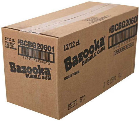 Bazooka Throwback Bubble Gum - Mini Wallet -- 144 per case
