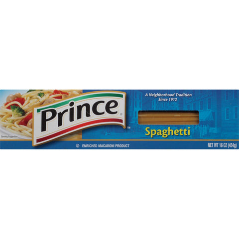 Prince Spaghetti Pasta, 16 Ounce -- 20 Case