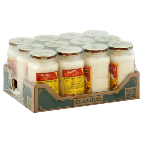 Classico Alfredo Roasted Garlic Sauce, 16 Ounce -- 12 Case