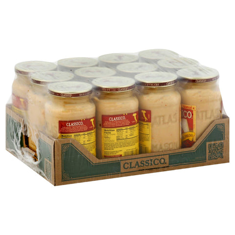 Classico Alfredo Sundried Tomato Sauce, 16 Ounce -- 12 Case