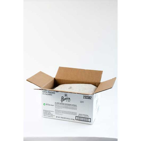 Pioneer Plant Based Sausage Gravy, 4 Pound -- 6 per case