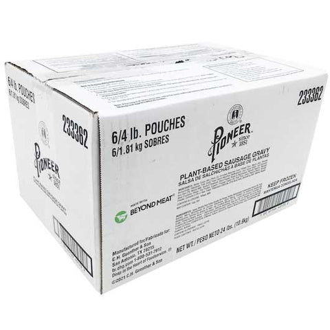 Pioneer Plant Based Sausage Gravy, 4 Pound -- 6 per case