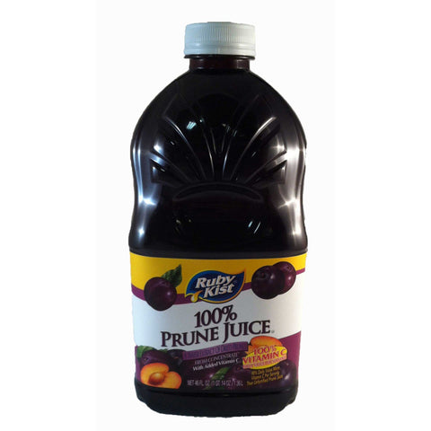 Ruby Kist Juice Prune Grip Plastic Bottle, 46 Ounce -- 12 Case
