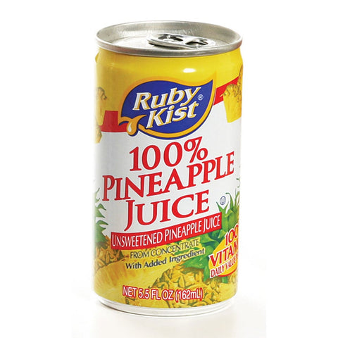 Ruby Kist Pineapple Juice Aluminum Can, 5.5 Ounce -- 48 Case