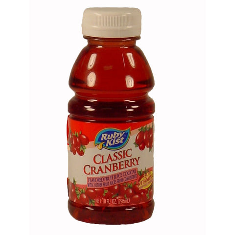 Ruby Kist 27 Percent Classic Cranberry Juice Cocktail, 10 Fluid Ounce -- 24 per case.