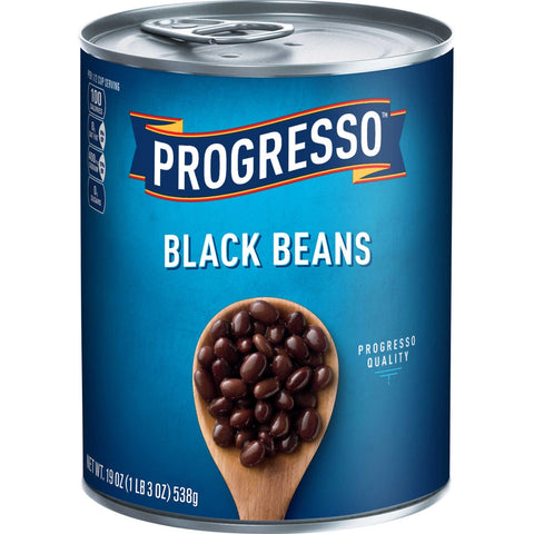 Progresso Black Beans - 19 oz. can, 24 cans per case