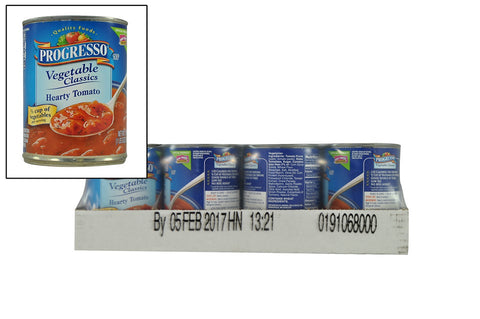 Progresso Vegetable Classics Hearty Tomato Soup, 19 Ounce -- 12 per case.