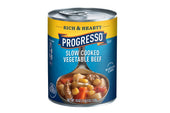 Progresso Rich and Hearty Slow Cooked Vegetable Beef Soup, 19 Ounce -- 12 per case.