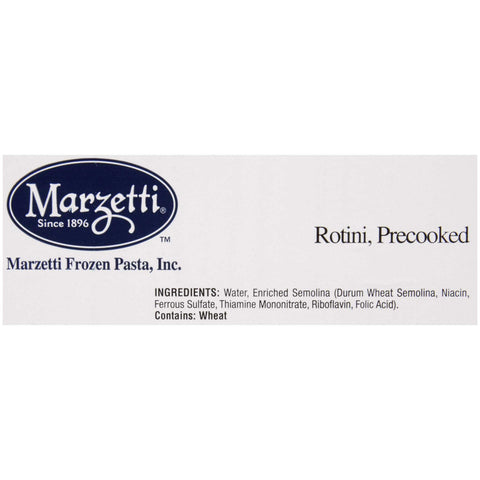 Marzetti Precooked Rotini Pasta, 3 Pound -- 6 per case