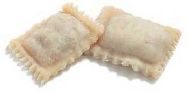 Marzetti Medium Square Beef Ravioli Pasta, 0.54 Ounce -- 300 per case