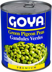 Goya Green Pigeon Pea - 29 oz. can, 12 cans per case