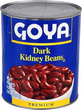 Goya Dark Kidney Beans - 110 oz. can, 6 cans per case