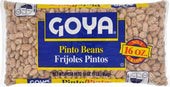 Goya Dry Mexican Pinto Beans - 16 oz. bag, 24 per case