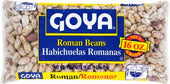 Goya Dry Roman Beans - 16 oz. cans, 24 cans per case