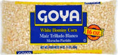 Goya Dry White Hominy - 16 oz. bag, 24 bags per case