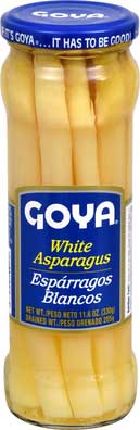 Goya White Asparagus, 12 Ounce -- 12 per case.