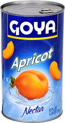 Goya Apricot Nectar Juice, 42 Ounce -- 12 per case.