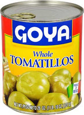 Goya Whole Tomatillos - 26 oz. can - 12 cans per case