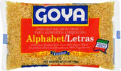 Goya Letra/Alphabet Pasta, 7 Ounce -- 20 per case.