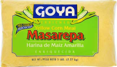 Goya Yellow Masarepa, 5 Pound -- 6 per case.
